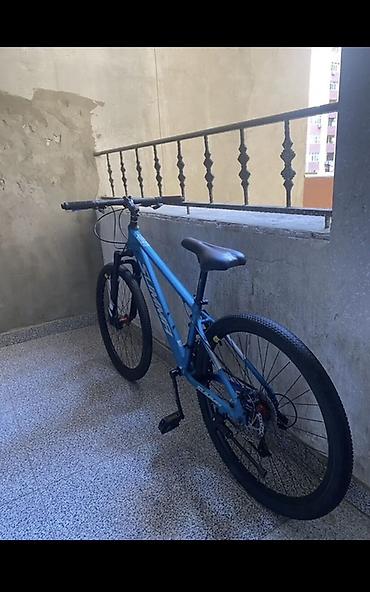 summa velosiped: SUMMA dağ velosipedi - Çərçivə: yüngül alüminium, mavi rəng, “SUMMA” — 4
