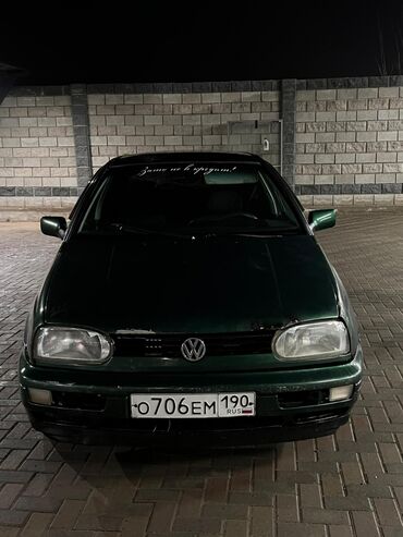 зарядное устройство авто: Volkswagen Golf: 1997 г., 1.8 л, Механика, Бензин, Хэтчбэк