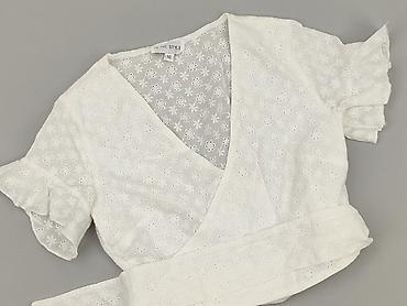 bluzki biale haftowane: In The Style, Bluzka damska, rozmiar S — 1