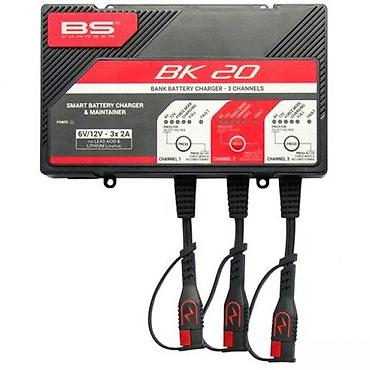 alat za oluke: BS Charger BK20 – pametni punjač i održavač akumulatora sa 3 nezavisna — 1