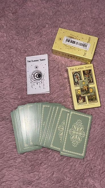 klasik gitara: The Classic Tarot – 78 kart və bələdçi kitabça dəsti - Dəst tərkibi — 3