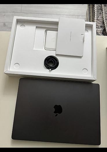 Ноутбуки Apple (MacBook): MacBook Pro 16 M3 pro 18/512Gb Space Black Емкость:89% ни разу не — 2