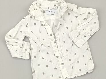 biała bluzka galowa dla dziewczynki 158: Bluzka, 5.10.15, 12-18 m, stan - Bardzo dobry