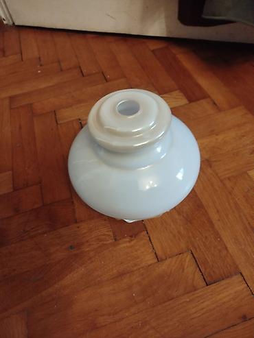 Rasveta: Abazur sirma za luster lampu. Otvor za grlo 3 cm. Precnik najsireg — 11