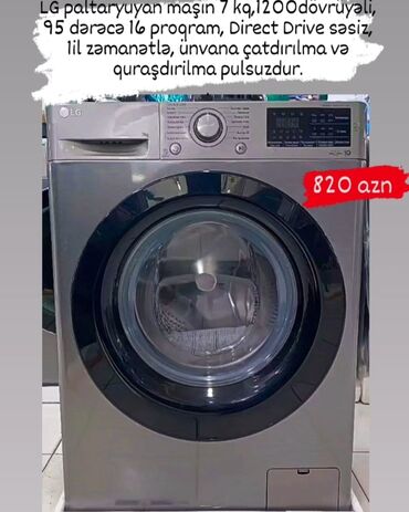 Paltaryuyan maşınlar: Paltaryuyan maşın 6 kq, Yeni, Pulsuz çatdırılma — 23