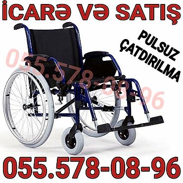 tibbi araba: Məhsul: Manual əlil arabası – icarə və satış Xüsusiyyətlər: - Yüngül — 1