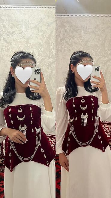 бу белье: Вечернее платье, Длинная модель, С рукавами, Корсет, Камни, XS — 1