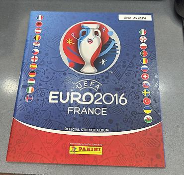 İncəsənət və kolleksiyalar: Məhsul: Futbol turnirlərinə aid rəsmi stiker albomları dəsti Tərkib — 2