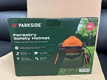 Oprema i sredstva za zaštitu: PARKSIDE Forestry Safety Helmet – šlem za šumarstvo sa vizirom i — 6