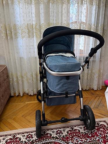 Uşaq arabaları: Funksiyaları- materialı cins problemi yoxdu yeni kimidir 4 ay istufade — 3