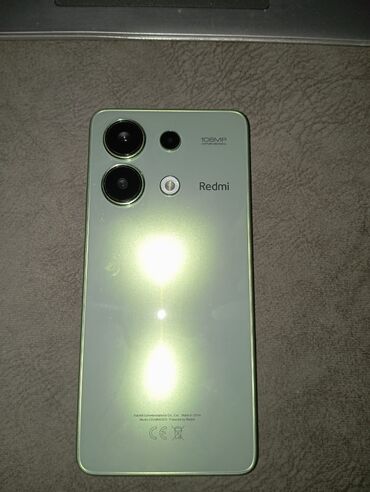 телефон айфон: Xiaomi 13, 256 GB, rəng - Yaşıl, 
 Zəmanət, Barmaq izi, Face ID