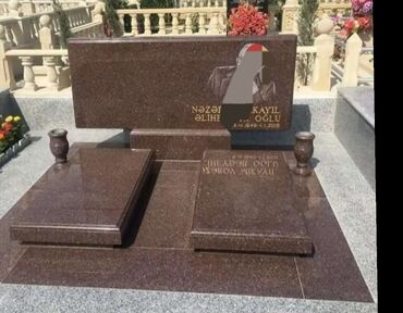 Başqa xidmətlər: ;SİFARİŞ;Mərmər qranit məzar daşlarının hazırlanması işləri görülür — 2