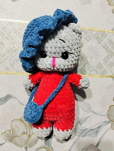 scotish fold: - Məhsul: Yumşaq oyuncağ – pişik fiquru - Material: Xüsusi — 1