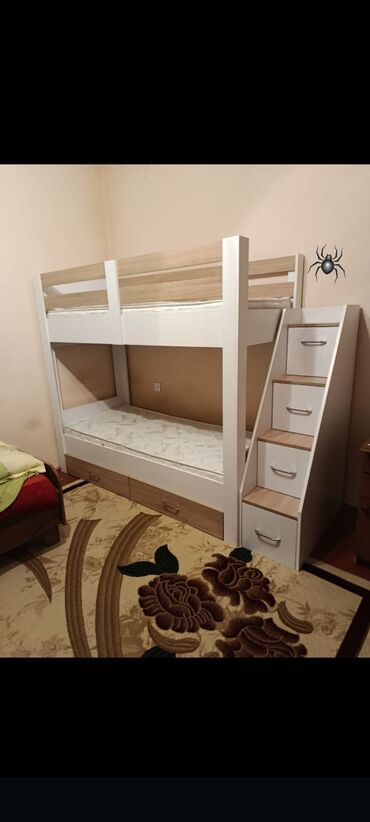 купить обои в баку онлайн: Для девочки и мальчика, Новый, Кровать, С матрасом at lalafo.az купить обои в баку онлайн: Для девочки и мальчика, Новый, Кровать, С матрасом