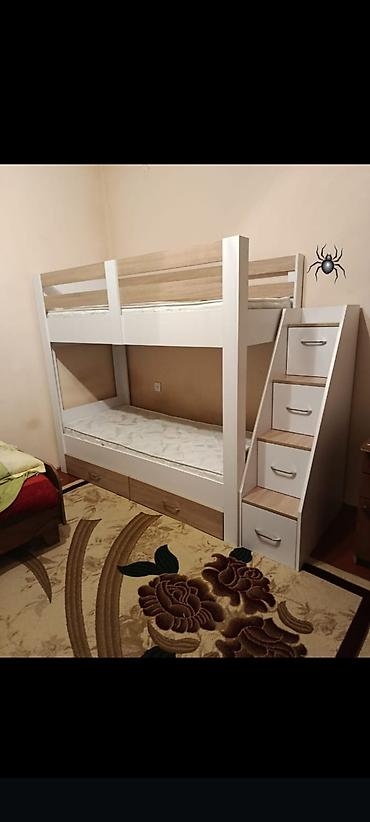 Детская мебель: Для девочки и мальчика, Новый, Кровать, С матрасом — 1