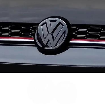 Auto delovi, gume i tjuning: Crni znak Golf 5, Golf 6, Golf 7. Komplet znakovi - zamenski crni — 4