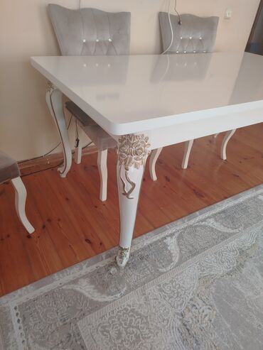 metbex mebel arasi kafel: Qonaq masası, Açılan, MDF, Dördbucaq masa