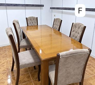 şambo nədir: İşlənmiş, Kvadrat masa, 6 stul — 1