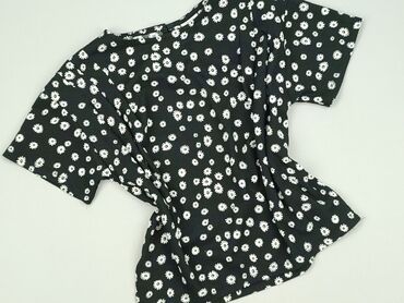smyk biala koszula dla dziewczynki: T-shirt, Zara, 10 years, 134-140 cm, condition - Perfect
