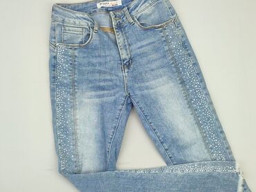 jeansy z gumką damskie: Jeans, M (EU 38), condition - Very good