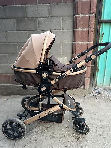 коляска easywalker: Коляска, цвет - Коричневый, Б/у, Самовывоз, Платная доставка — 3