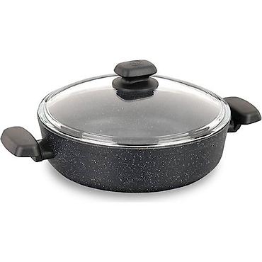 Qazan, rəng - Qara, Alüminium, 2,5 bucket volume l, 24 sm, Türkiyə lalafo.az -da Qazan, rəng - Qara, Alüminium, 2,5 bucket volume l, 24 sm, Türkiyə