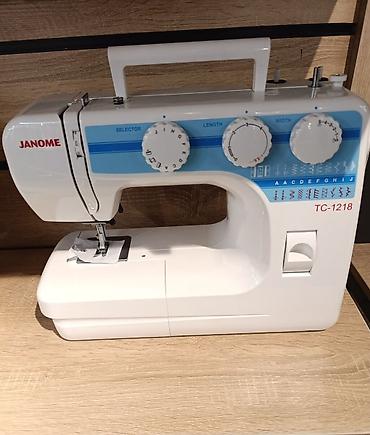 janome: Tikiş maşını Janome, Yeni,Elektromexaniki, 1 saplı, Ünvandan götürmə — 1