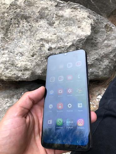 samsung a52 case: Samsung Galaxy A30, 64 GB, rəng - Qara, Barmaq izi — 5