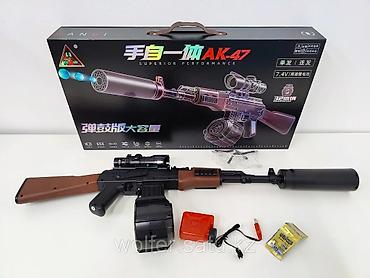 toy: Автоматы AK47 VIP Орбиз (Орбеган, гидробол). Мощные выстрелы! Новые! — 3
