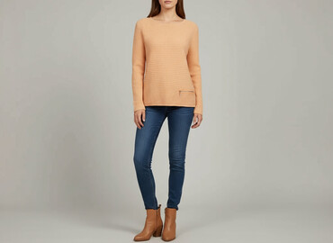 sweter bawelna: Organic Cotton, Sweter damski, rozmiar M