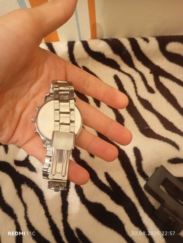 Классические часы: Классические часы часы, Серебро, США, Мужские, Б/у — 7