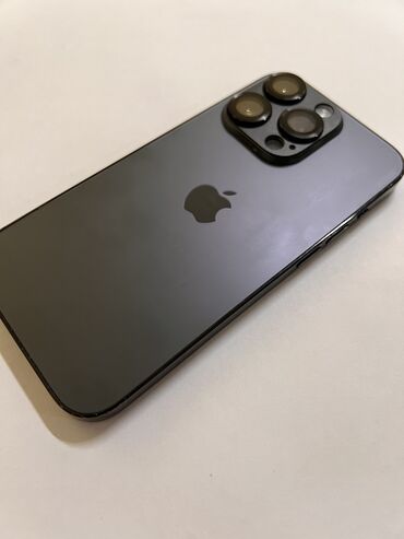Apple iPhone: IPhone 14 Pro, Б/у, 256 ГБ, Matte Space Gray, Кабель, 87 %