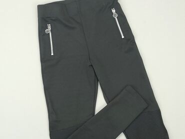 czapka wiosenna dla dziewczynki 8 lat: Leggings for kids, F&F, 10 years, 134/140, condition - Very good