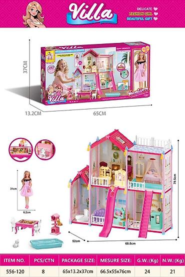 Игровые комплексы: Игровые наборы «Villa» и «Snow Princess» — большие кукольные дома с — 2
