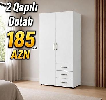 Düz dolab, Yataq otağı üçün, Paltar üçün, 2 qapılı lalafo.az -da Düz dolab, Yataq otağı üçün, Paltar üçün, 2 qapılı