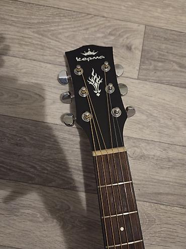 esp ltd: Акустическая гитара Kepma А1С формата Grand Auditorium с вырезом — 5