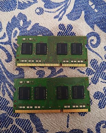 cut nomreler: Samsung laptop RAM modulları – 2 ədəd - Model: Samsung — 2