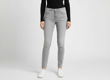 jeansy dla puszystych: Jeans for women, size S