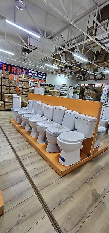 Унитазы: Унитаз Напольный, Новый, Материал: Фарфор — 14