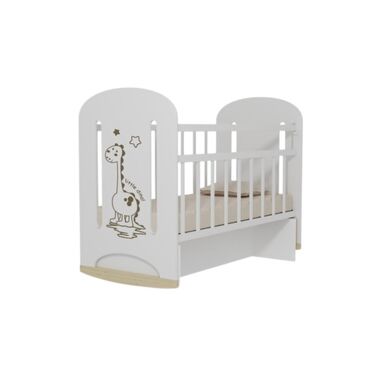 детская кроватка до 2 лет: Детская кроватка DINO с маятником и ящиком Классическая прямоугольная