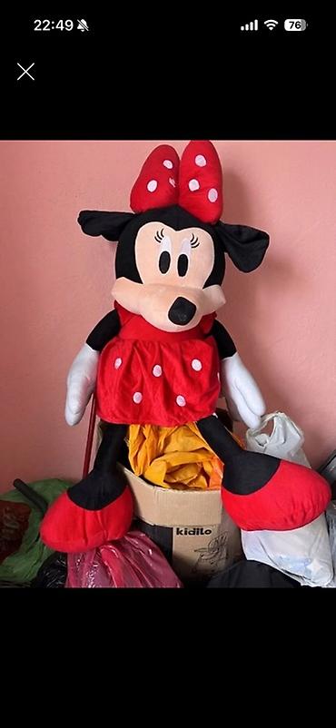 masinlar oyuncaq: Böyük ölçülü Minnie Mouse plyuş oyuncağı - Yumşaq, toxunuşa xoş — 1
