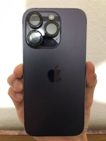 iphone бишкек цена: IPhone 14 Pro, Колдонулган, 128 ГБ, Deep Purple, 86 %
