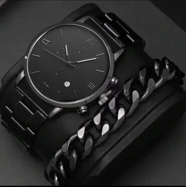 Ručni satovi: Muski sat sa narukvicom
Cena 1.500 dinara