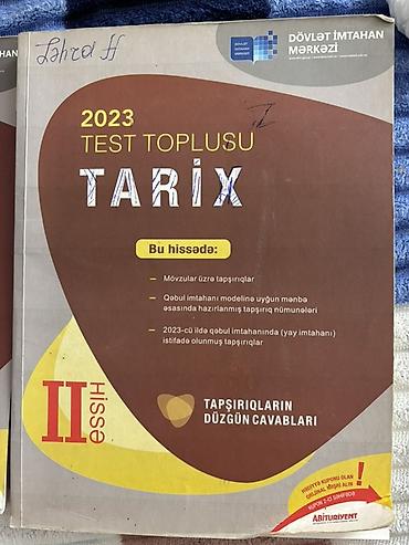 Testlər: Azərbaycan Tarixi Testlər 6-cı sinif, DİM, 1-ci hissə, 2023 il — 1