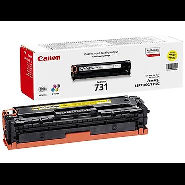 printer almaq: Canon Cartridge 731Y (CRG-731 Y, 6269B002 / 6269B002AA) – Yellow — 2