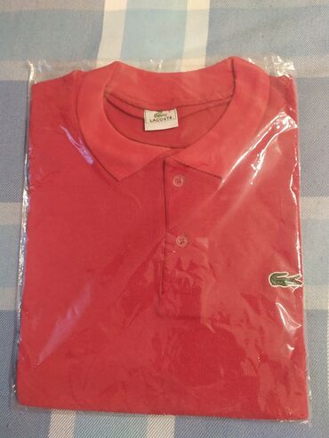 loreal infallible qiymeti: Lacoste kişi polo köynəyi - Rəng: parlaq qırmızı - Model: klassik
