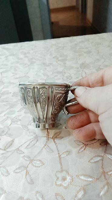 clinco form coffee qiyməti: Qəhvə dəsti, rəng - Gümüşü, Metal, 6 nəfərlik — 2