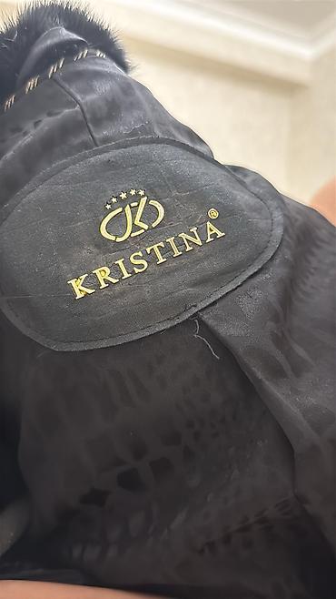 barter geyim: KRISTINA brendli qadın kürkü (Şuba) razmer 40-42 2500azn alınıb — 1