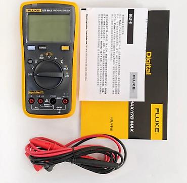 fluk: Мультиметр FLUKE 15B MAX-02/CN ﻿ТЕХНИЧЕСКИЕ ХАРАКТЕРИСТИКИ Тип — 3