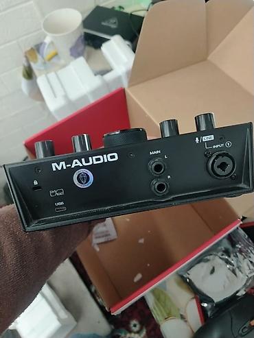 2.5mm kabel: M-Audio AIR 192|4 USB Audio İnterfeysi - 2 giriş / 2 çıxış USB audio — 3